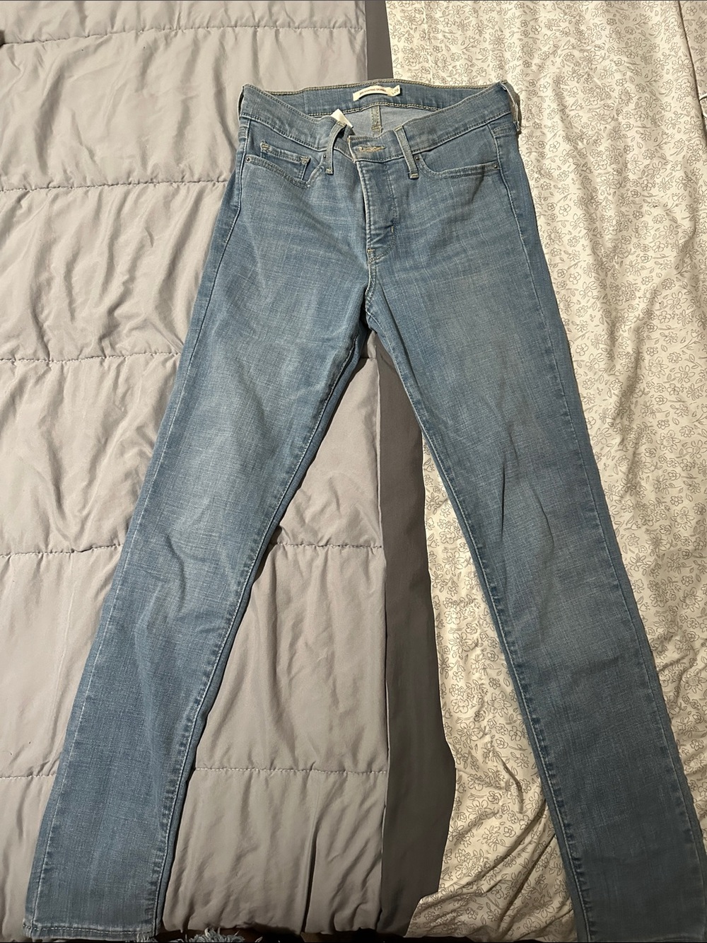 Levi's Light Blue Skinny Stretch Jeans
